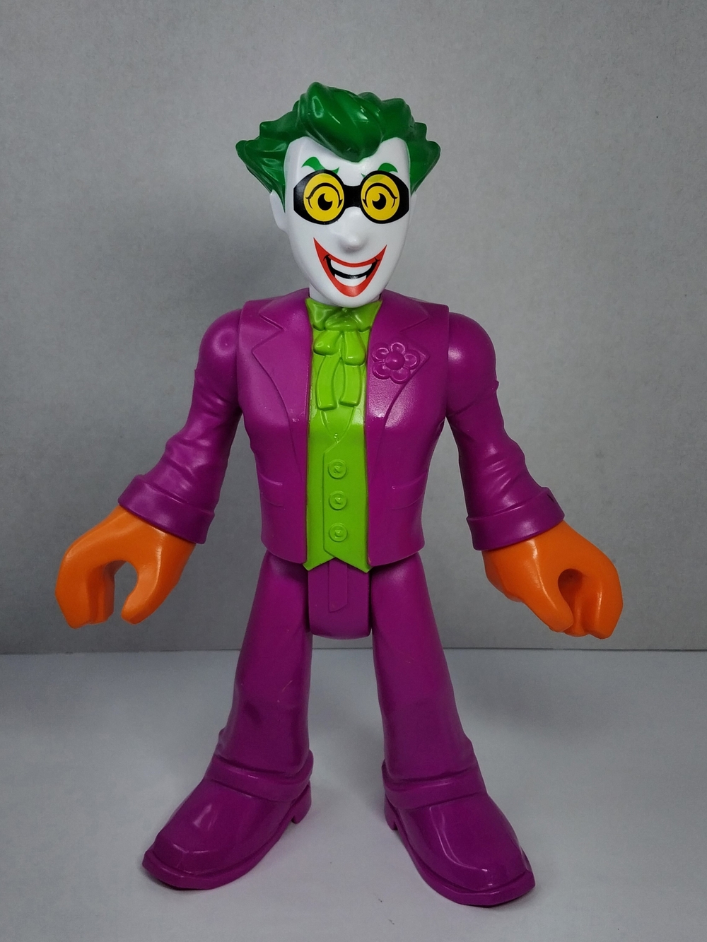 Fisher Price Imaginext XL DC Super Friends Joker 10" Action Figure Toy Purple